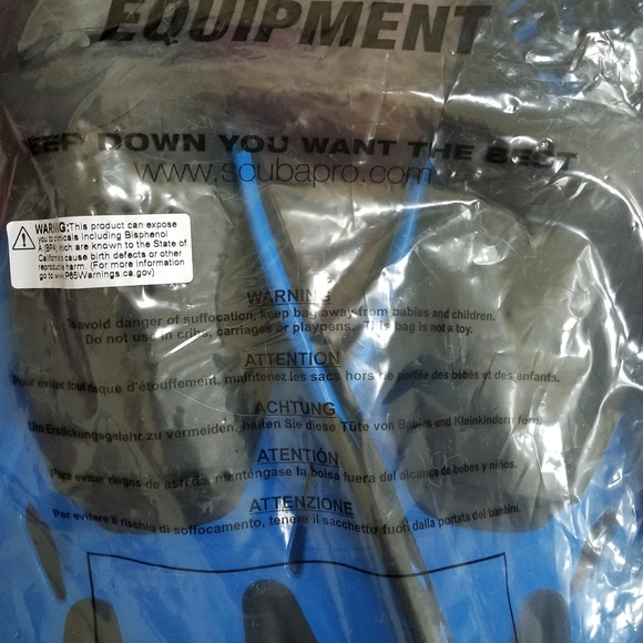 Scuba Pro Jet Club Fins 42-43 New Blue - Picture 12 of 15